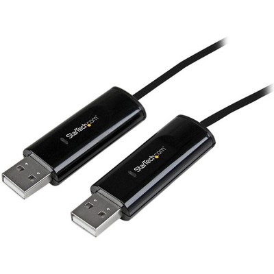 StarTech 2 Port USB KM Switch Cable w/ File Transfer for PC and Mac SVKMS2
