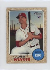 2017 Topps Heritage High Number Mini Variation 90/100 Jesse Winker #517 19ed