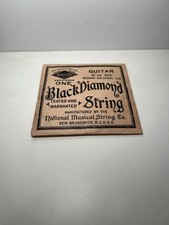 One Black Diamond Guitar String No. 742 G Or 3rd Wound On Steel