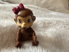 Barbie Monkey Figure I Can Be A Zookeeper Pink Bow No Bottle — photo 3