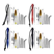 Complete 14pcs Umbrella Rope Needle Set for Strong Support in Outdoor Activity