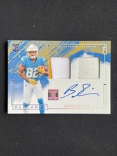 Brenden Rice 2024 Panini Impeccable RC Elegance Patch Auto RPA 49/50 #RHP-BRE