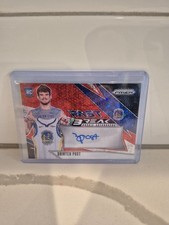 2024-25 Panini Prizm Basketball QUINTEN POST RC Fast Break Red Disco /99 Auto