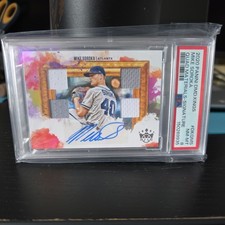 2020 Panini Diamond Kings - Dk Quad Material Signatures Mike Soroka #DKQ-MS 