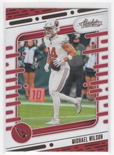 #3 Michael Wilson 2024 Panini Absolute Bronze Arizona Cardinals