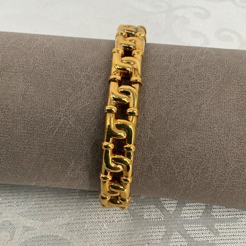 Bracciale maglia catena tono oro - Foto 2 di 5