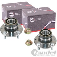 2X A.B.S. Radnabe Hinten Beidseitig Passend FüR Mazda 323 626 | 200237