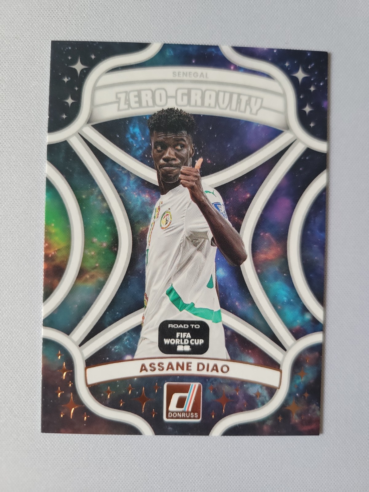 2025-26 Panini Donruss Road to Fifa World Cup - Zero Gravity Assane Diao #8