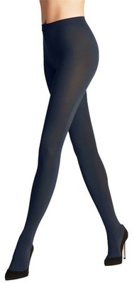 Falke Womens Cotton Touch Tights - Space Blue