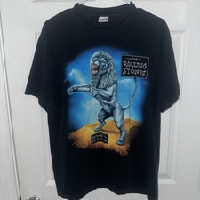 Rolling Stones Bridges To Babylon Large VTG 1997 Band Tour T Shirt Single Stitch