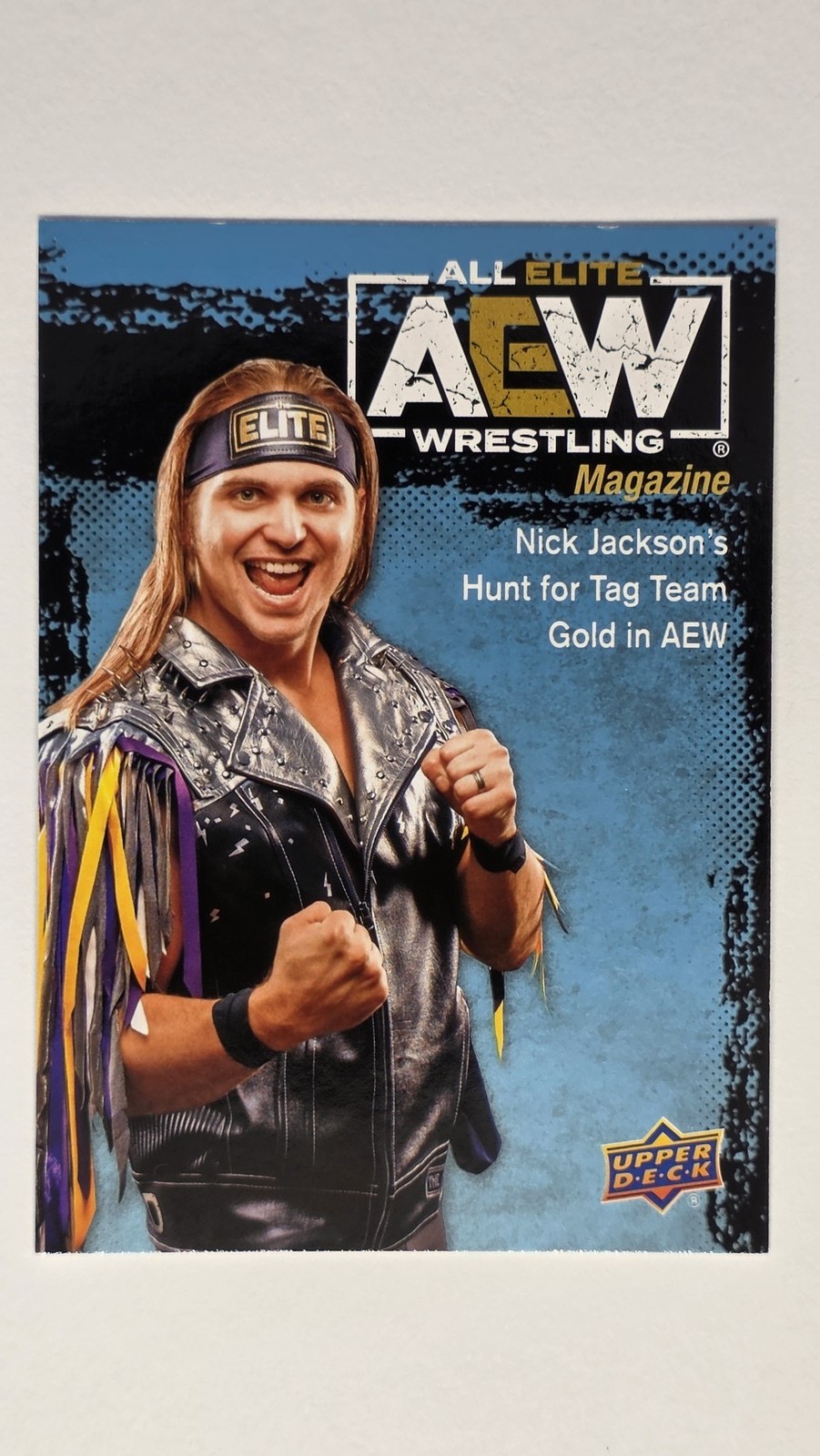 2021 Upper Deck AEW #96 Nick Jackson Finisher