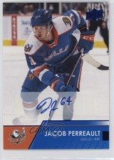 2021-22 Upper Deck AHL Auto Jacob Perreault #51 Auto 1na7