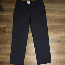 Dickies Men's Black Solid Khaki Pants Regular Fit Size 38 Waist