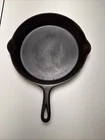 Vintage GRISWOLD ERIE PA NO. 10 Cast Iron Skillet 716 A Small Logo AW
