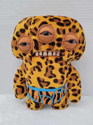 Fuggler Ugly 3 Eyed  Monster Leopard Print With Underwear 9'' Sold Out