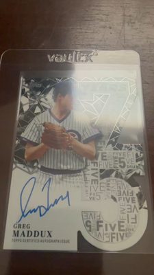 2026 Topps Series 1 - 75 Years of Topps Die-Cut Autographs Greg