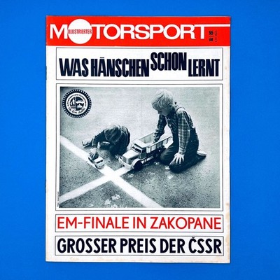 IMS Illustrierter Motorsport DDR August 1968 Heft 16 Giacomo Agostini MV Agusta