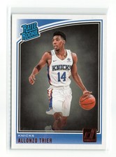 2018-19 PANINI DONRUSS ALLONZO TRIER #175 RC KNICKS