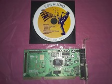 486 Pentium era Union ESS ISA Sound Card ES1869F with driver CD