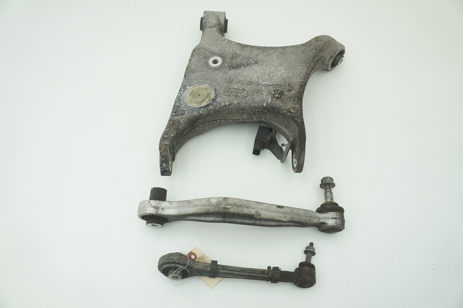 Set Rear Left Upper Lower Arm OEM 33326758995 Rolls Royce Phantom Vii 06 *Note*
