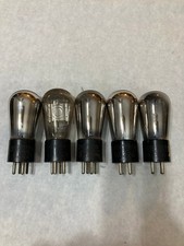 5 RCA RADIOTRON GLOBE UX 226 RADIO VACUUM TUBES, TV-7 TESTED