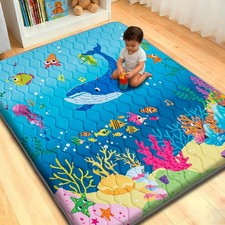 Baby Play Mat for Floor, 96'' x 60'' Thicken Foam Soft Padded Mat for Baby, P...