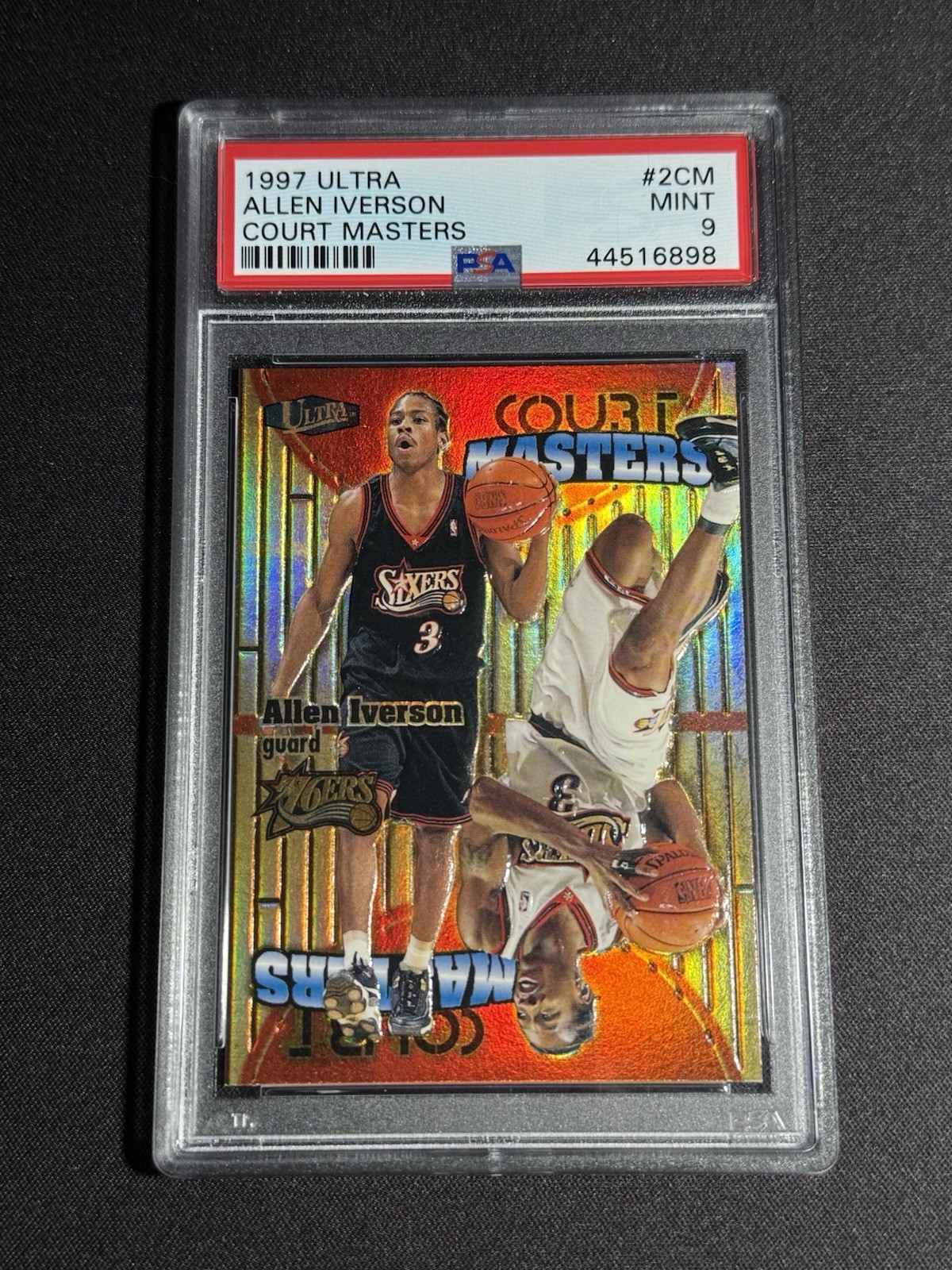 Allen Iverson #2 (Basketball Cards 1997 Ultra Court Masters) — is it worth grading?