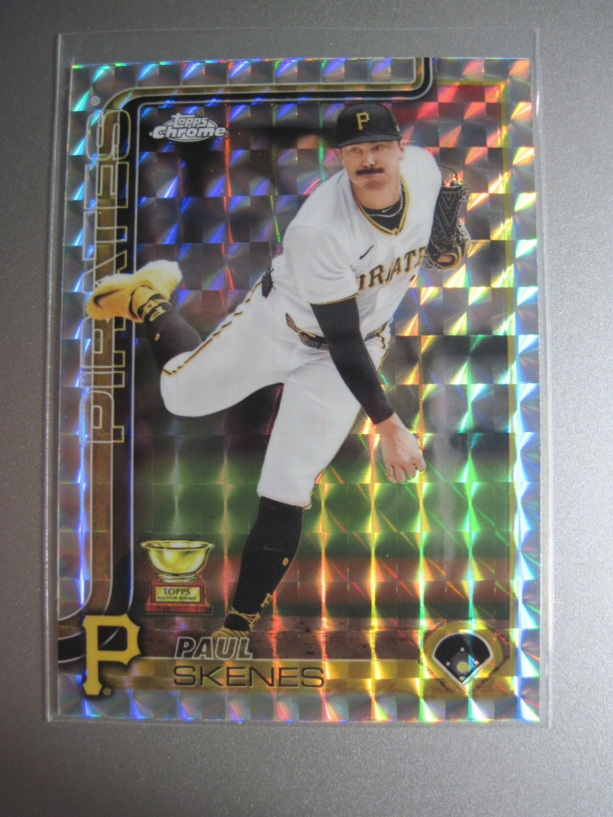 2025 Topps Chrome Geometric Refractors #300 Paul Skenes