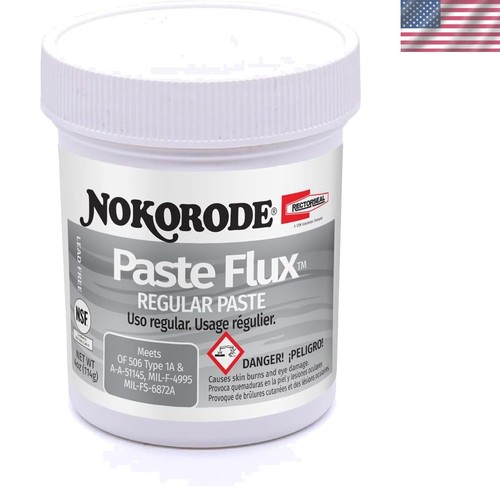 Paste Solder Flux Plumbing Welding Soft Lead Free Odorless 4oz