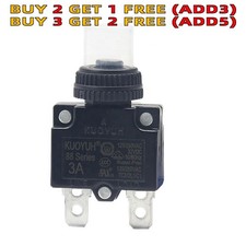 Thermal Switch Circuit Breaker Overload Protect 3A,5A,6A,8A,10A,12A,16A,20A