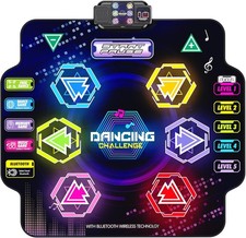 Bluetooth Dance Pad Kids Non Slip 5 Mode Birthday