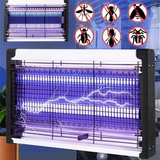 50W Bug Zapper Electric Insect Killer Mosquito Fly Pest Trap UV LED Indoor Lamp