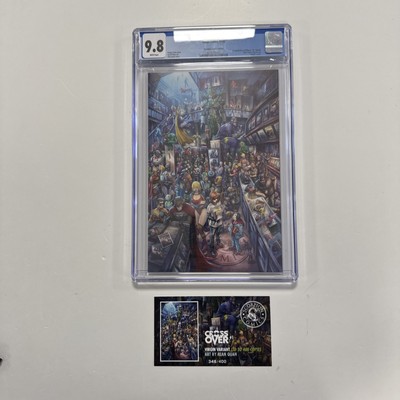 Crossover #1 2020 CGC 9.8 Scorpion Comic Alan Quah Variante 348/400