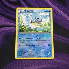 Pokémon Squirtle Reverse Holo Plasma Blast 14/101 Basic 50 HP 20 Attack Card