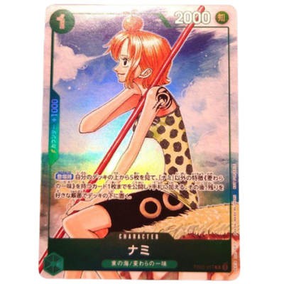 Nami Promo EB02-017 Japanese ONE PIECE Card 3rd ANNIVERSARY - NM