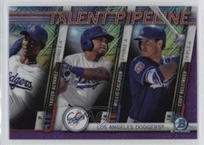 2017 Bowman Mega Box Purple Refractor /250 Yadier Alvarez Willie Calhoun 8yo
