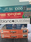 Puzzle Lot of 6 (1000 Pc) - RARE Vintage MB Big Ben, Springbok, Harry Potter — photo 2