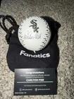 Carlton Fisk Signed Baseball - Sox logo ball - Fanatics / MLB Auth - Under Wraps