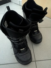 Flow Rival Jr Jungen Boa Snowboardstiefel in Schwarz Größe US 10, EUR 39,5 