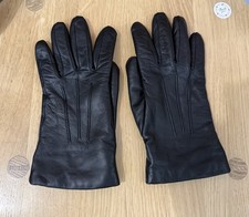 Dents Tina Women’s Three Point Cashmere-Lined Shorter-Finger Leather Gloves 6.5