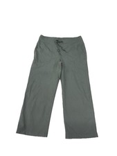 NEW Womens MONDETTA Green High Rise Capri W Drawcord XL