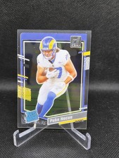 2023 Panini Clearly Donruss -Rated Rookie Puka Nacua #96 (RC) -Los Angeles Rams 