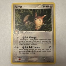 Pokémon Furret 22/109 Team Rocket Returns Regular Rare 80HP English on eBay