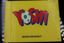 NO GAME- Authentic Manual ONLY Nintendo NES YOSHI