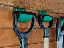 Wall Mount Hook for Garden Spade Tool Holder Storage Rack Shed Garage
