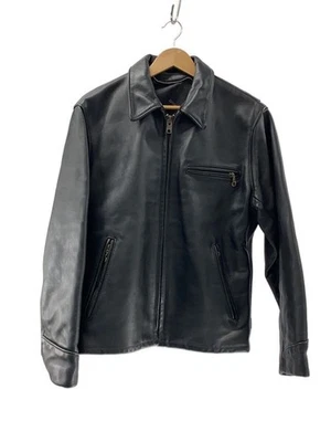 Schott Single Riders Chaqueta 38 Cuero Negro 641 - Imagen 1 de 4