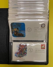 1977-1978 First Day Covers Collection - 100 Covers