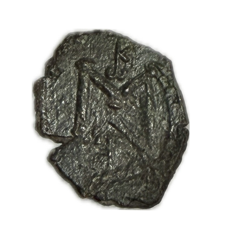 BYZANTINE. BRONZE FOLLIS. HERACLIUS AND HERACLIUS CONSTANTINE, 610-641 AD. 
