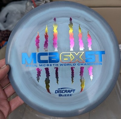 Discraft ESP Swirly Buzzz  New Disc Golf Disc Paul  Mcbeth