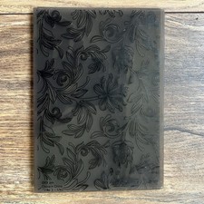 Floral Sizzix 3D Texture Fades Embossing Folder Tim Holtz Crafts Journal Like Ne